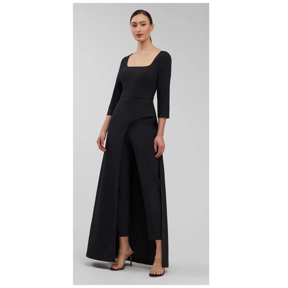 NEW Kay Unger Danna Walk Thru Jumpsuit Size 4